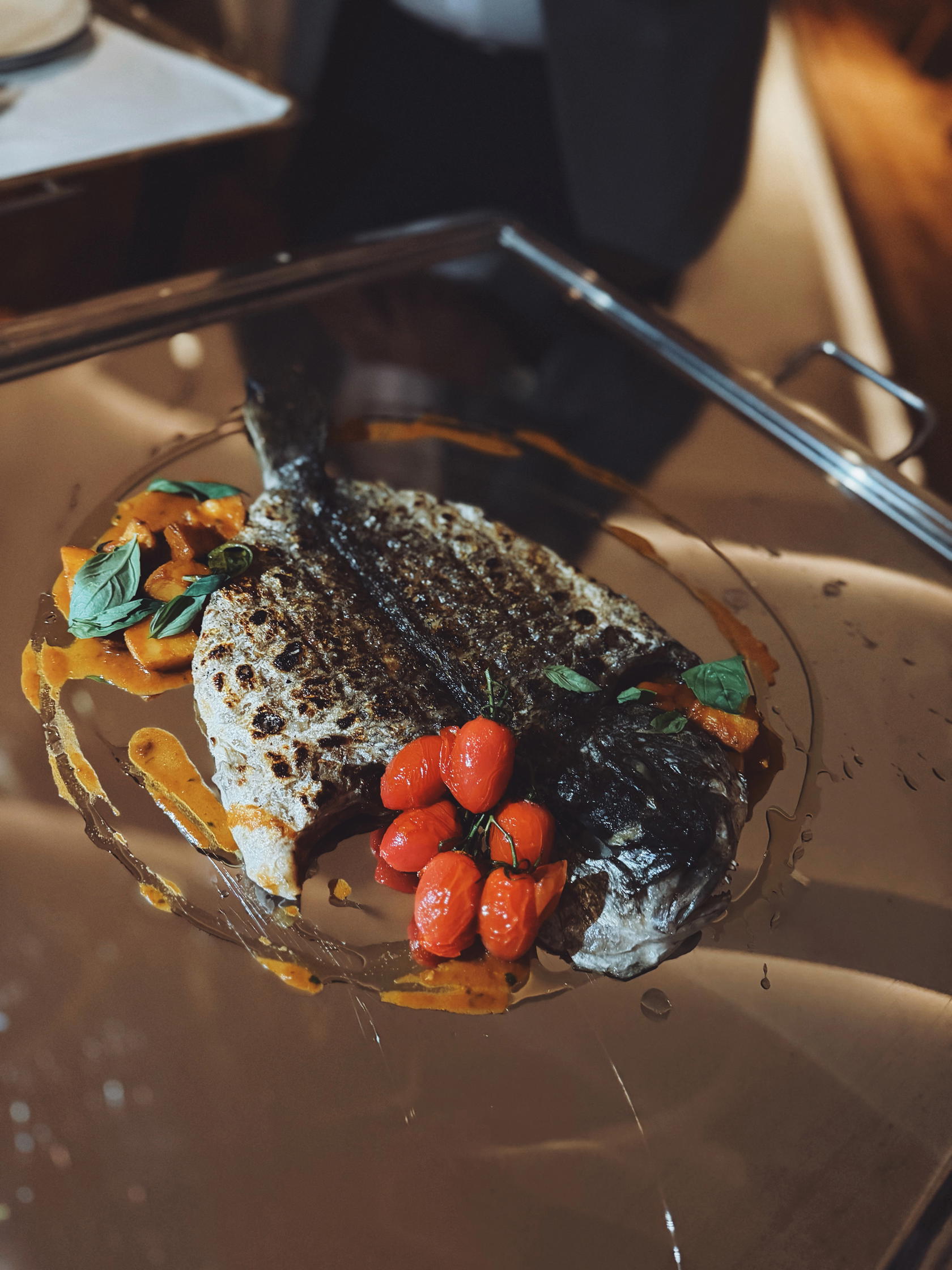 L’Amo Bistrò del Mare’s Catalana dell’Amo Sea Bream (Credit: Mett Singapore)