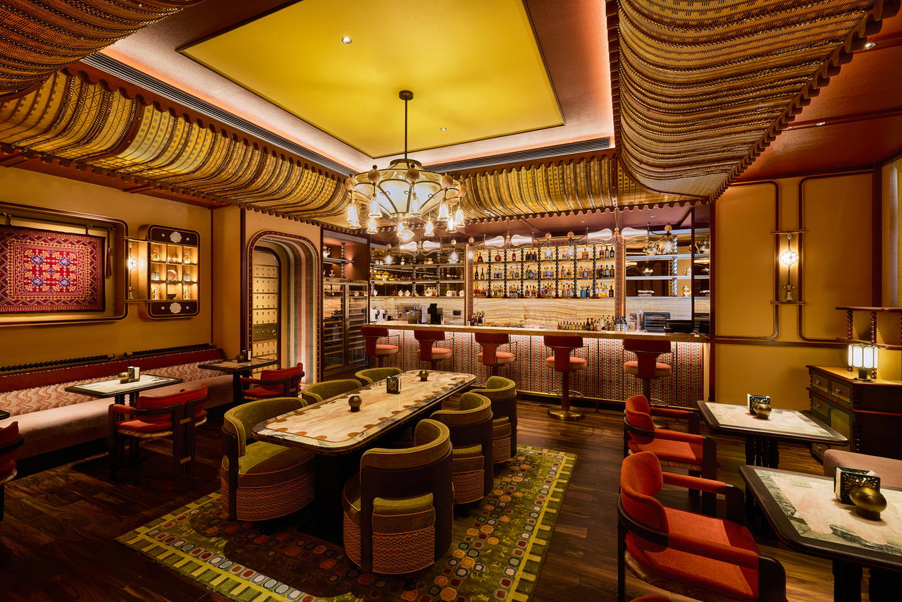 Suma, which opened in April, reworks classic cocktails with local ingredients and nods to regional traditions (Credit: Suma By Shangri-La Kunming. )