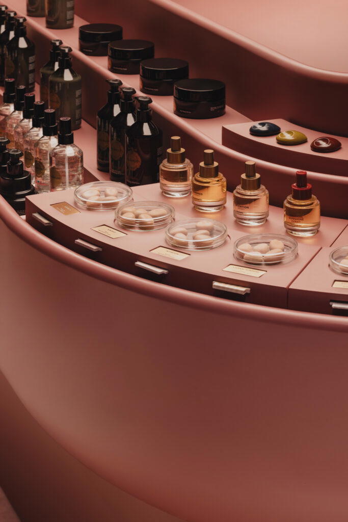 Pañpuri collaborated with homegrown design studio Pupil for its first boutique in Singapore (Credit: Pañpuri)