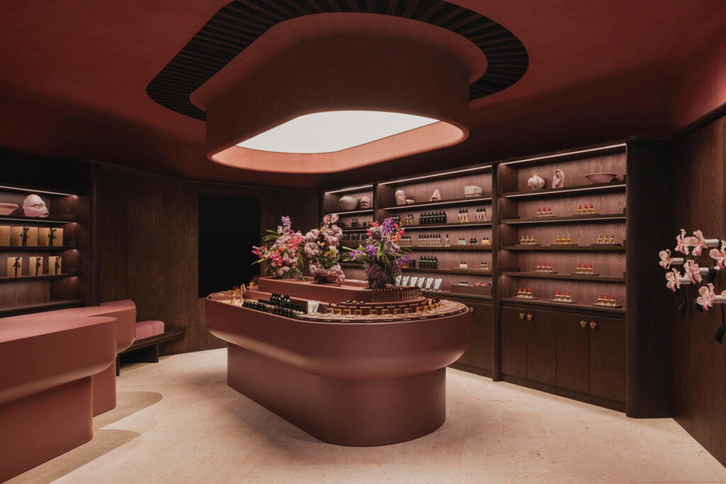 Vanda Miss Joaquim, Singapore’s national flower, inspired Pañpuri’s boutique concept in Ngee Ann City (Credit: Pañpuri)