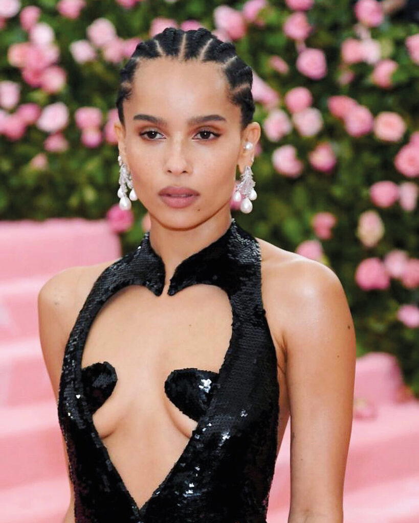 Celebrities like Zoey Kravitz wear her designs (Credit: Anabela Chan)