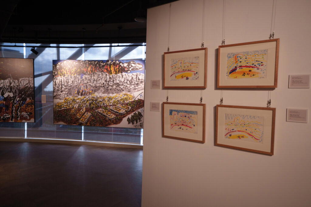 The gallery houses more than 400 of Lin’s artworks (Credit: Lim Xiang Xiong Art Gallery)