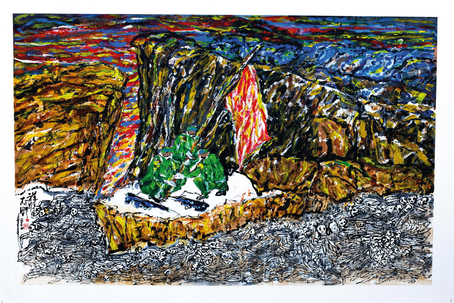 ‘When Would You Return Dear Spirit’, 2020 (Credit: Lim Xiang Xiong Art Gallery)