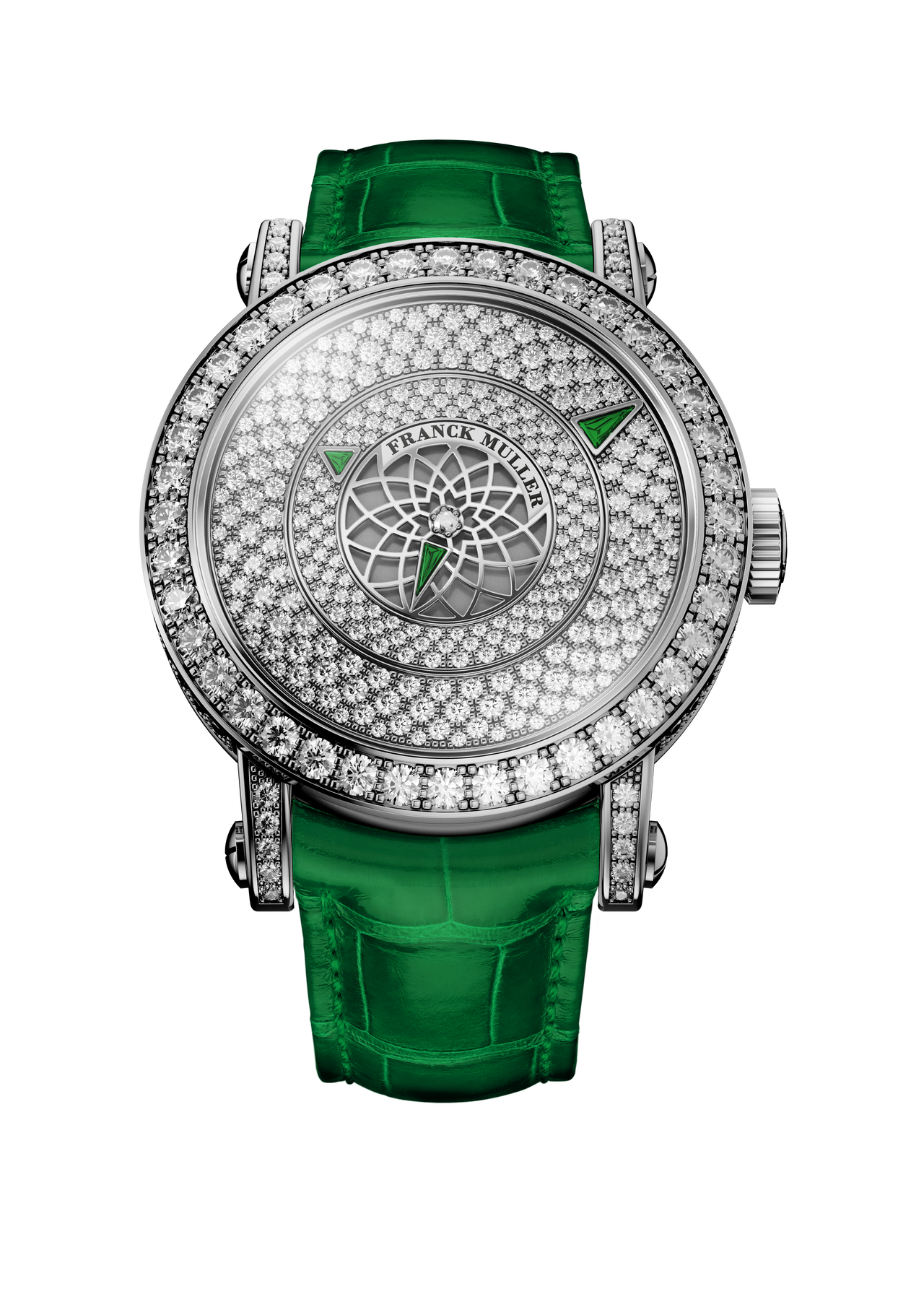 Franck Muller Round Triple Mystery in white gold with diamonds (Credit: Franck Muller)