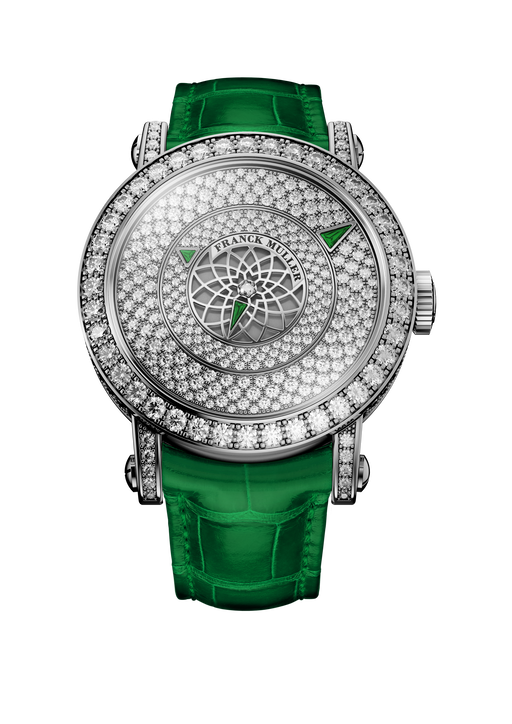 Franck Muller Round Triple Mystery in white gold with diamonds (Credit: Franck Muller)