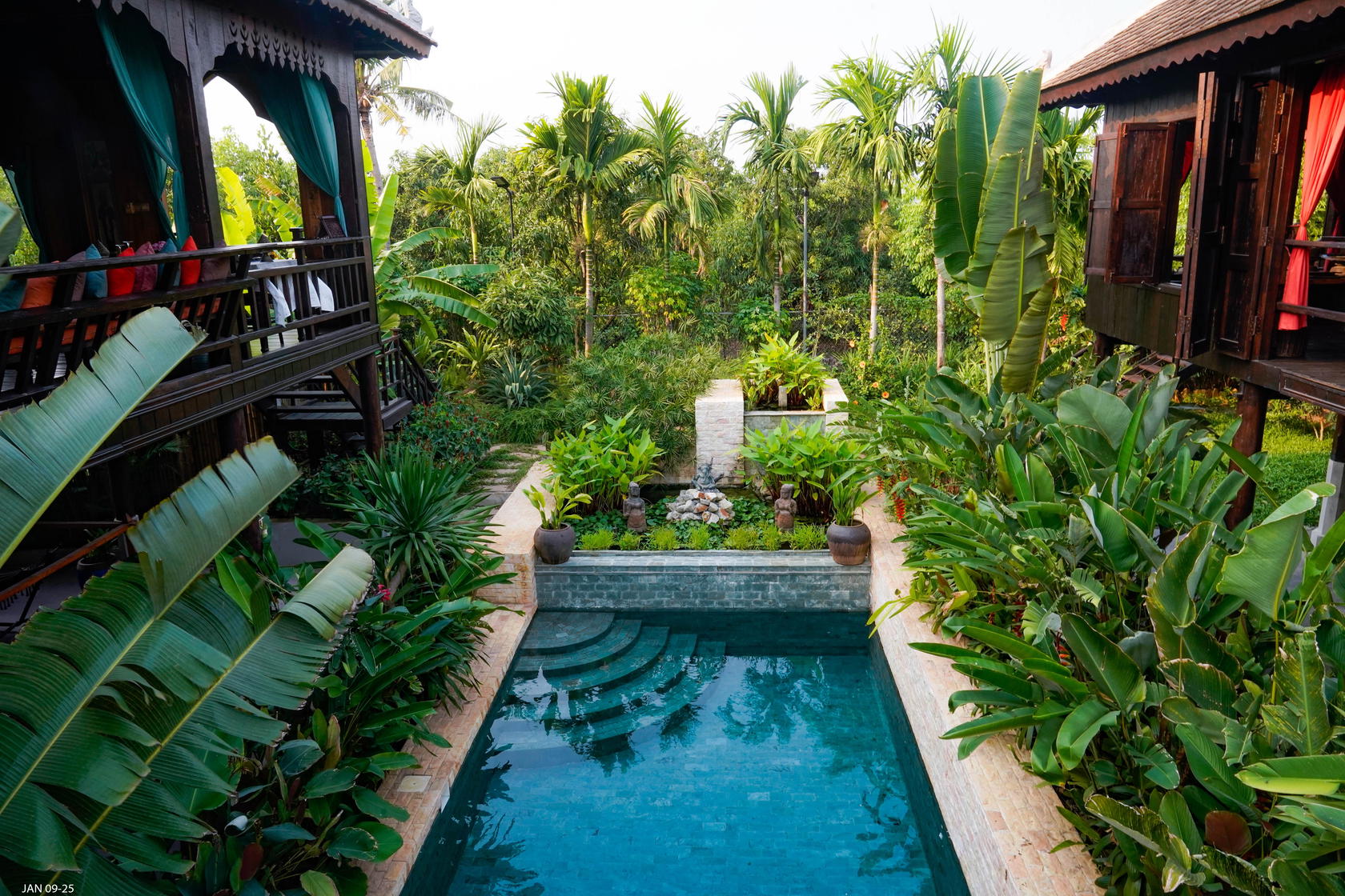 Away from the bustle of downtown Phnom Penh, Chef Nak has crafted a serene hideaway where guests can fully immerse themselves in Cambodian food and culture (Credit: Chef Nak)