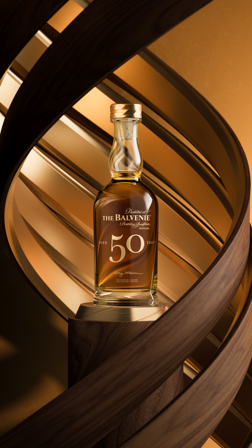 The Balvenie Fifty's second edition is available in only 97 bottles worldwide (Credit: The Balvenie. )