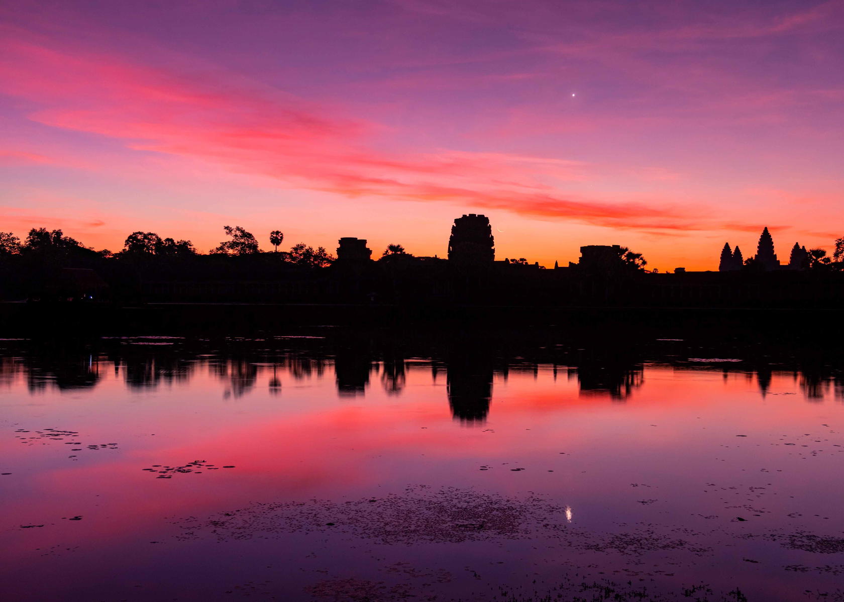 First light at Angkor Wat (Credit: Raffles)