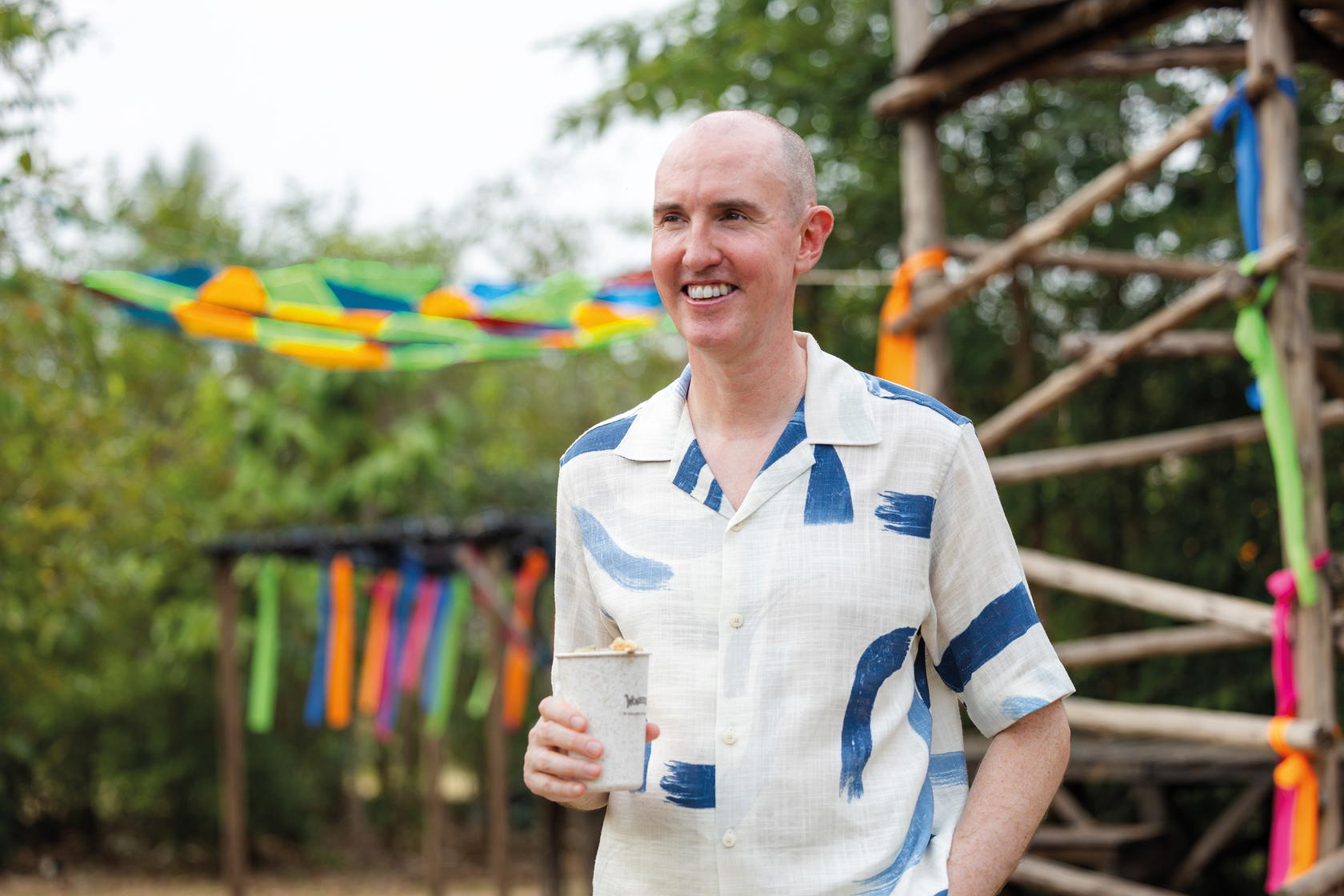 Garth Turnbull, Managing Director of JLR Asia Pacific Region (Credit: Defender)