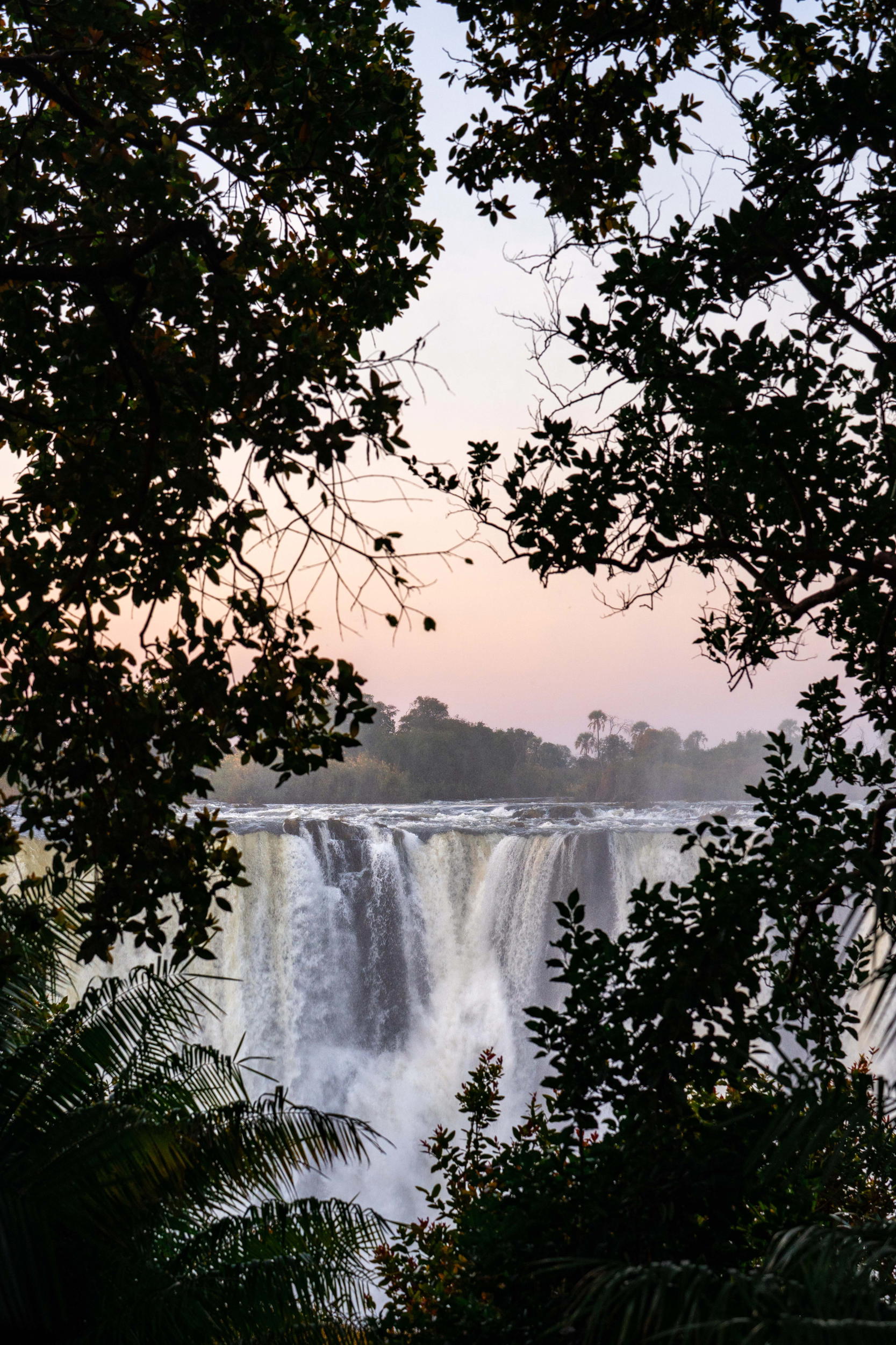 Zimbabwe’s Victoria Falls, where the 2025 Ramsar Convention was held, bringing together global changemakers to recognise and protect wetlands. Boyes spent 25 years studying wetlands and working in the Okavango Delta (Credit: Rolex/Aurélie Marrier d’Unienville)