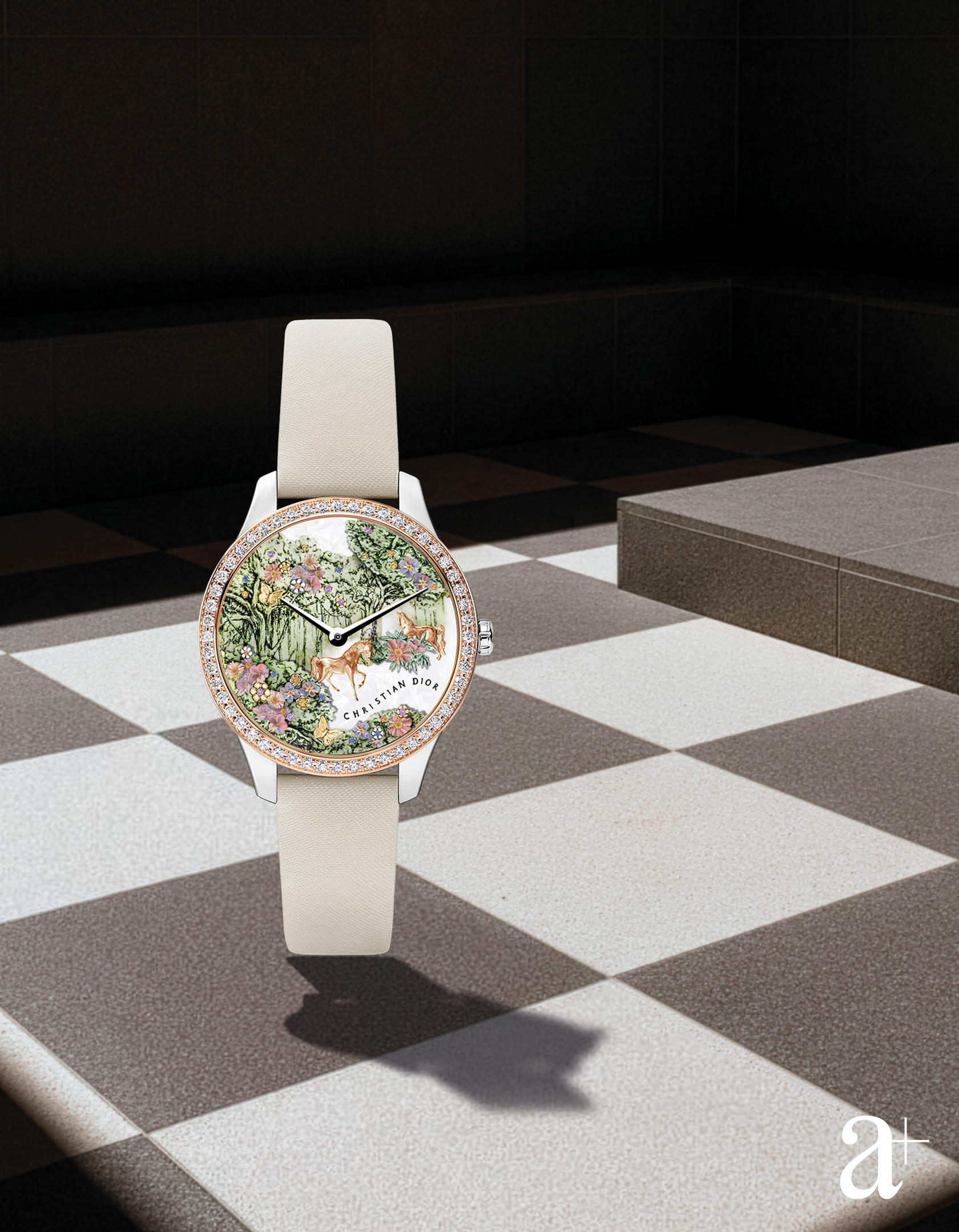 Dior Grand Soir Special Edition in rose gold with diamonds, from Dior