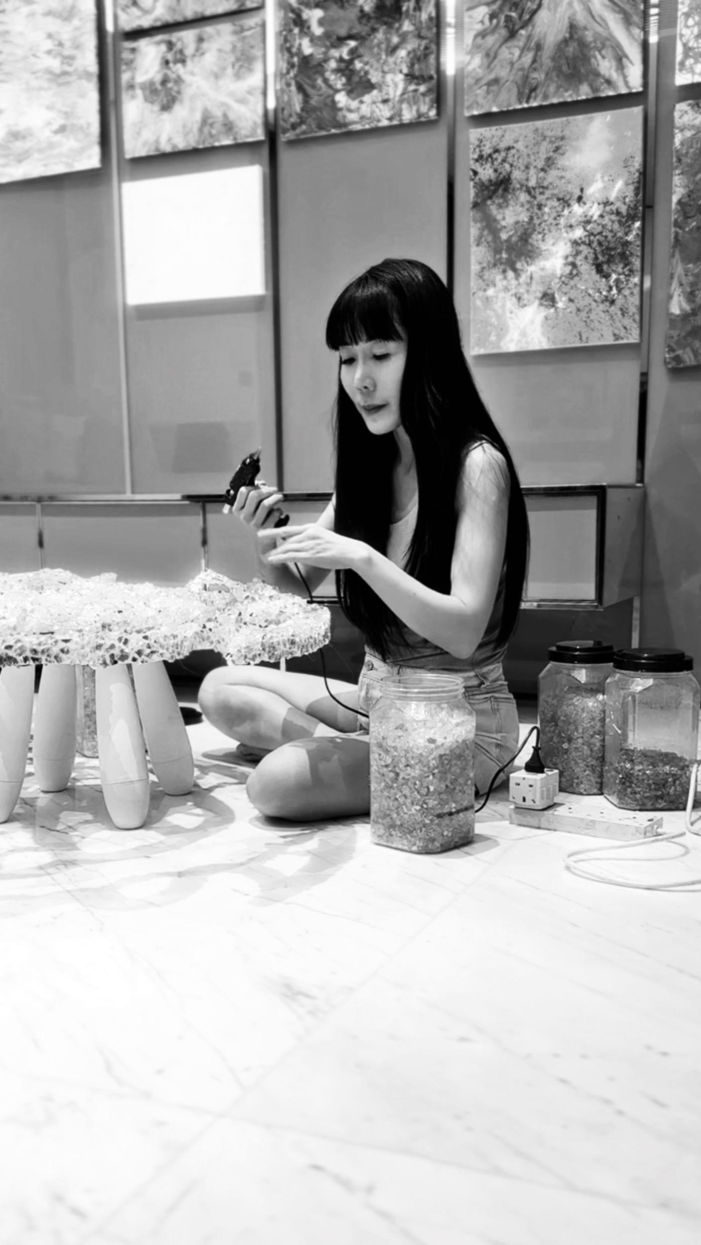 Yeo started working on ‘Wings’ in June 2025 (Credit: Eunice Yeo)