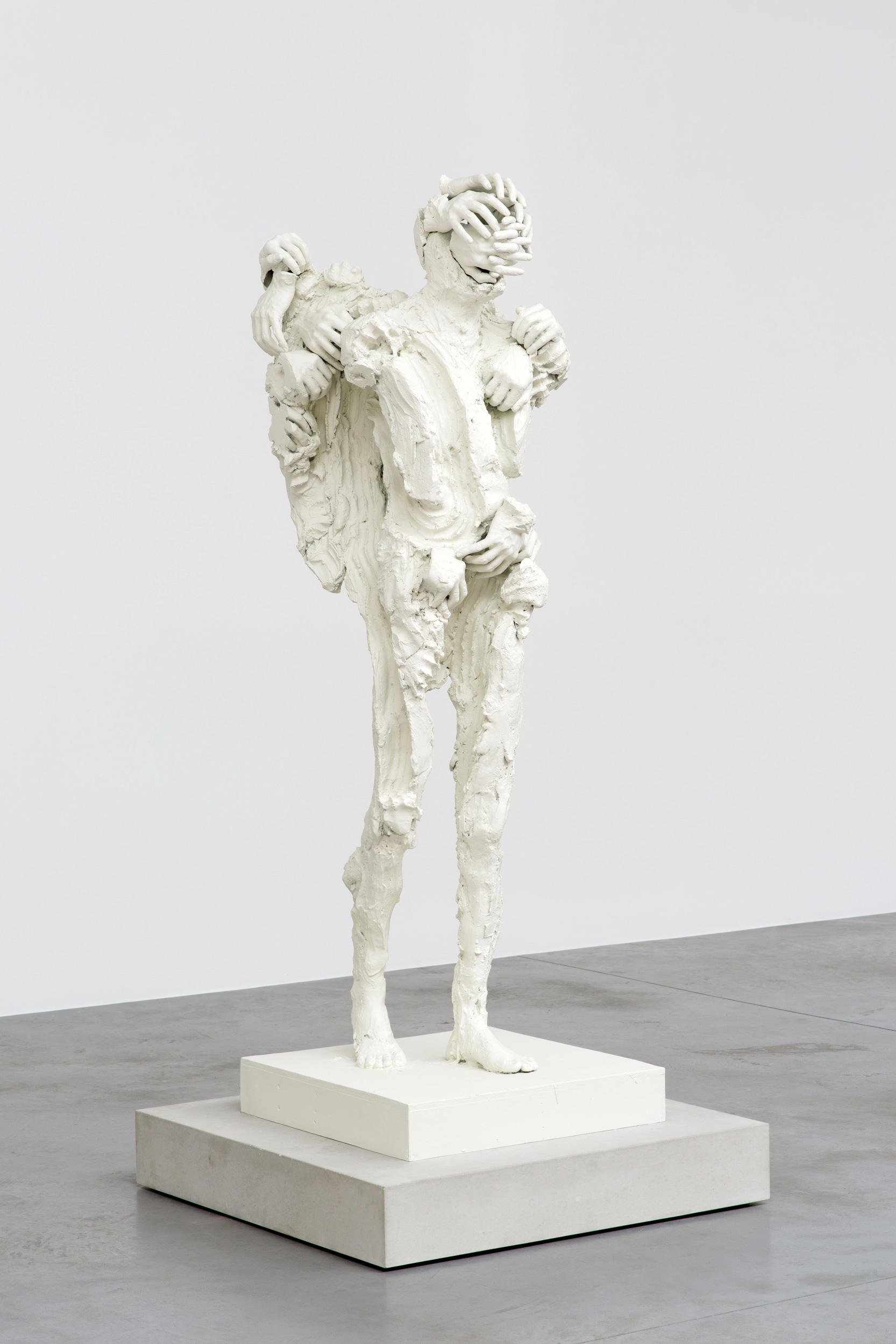 David Altmejd’s ‘Untitled 1 (Bronze Watcher)’, 2014 (Credit: White Cube)