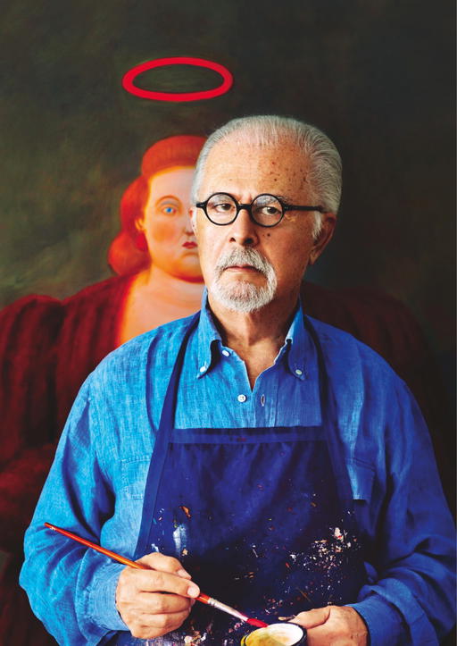 Fernando Botero famously stated that he did not paint “fat” people, but rather explored volume and ‘The Dancers’ from “Garden Grandeur” “voluptuousness” in his art (Credit: The Botero Foundation)