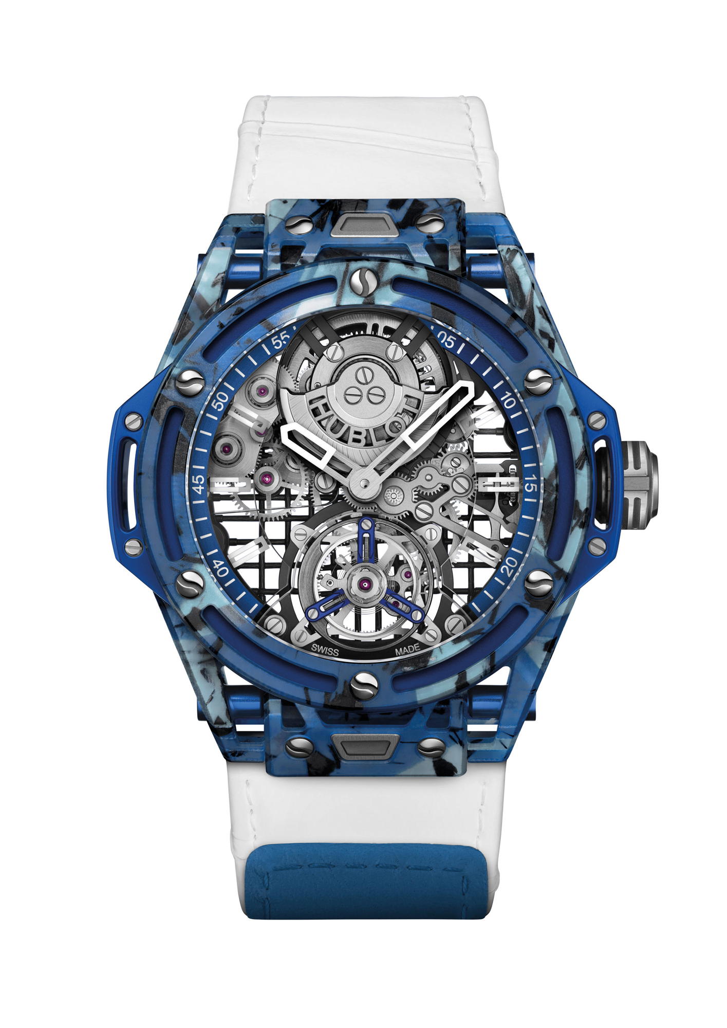 Hublot Big Bang Tourbillon Goat Edition Blue (Credit: Hublot)