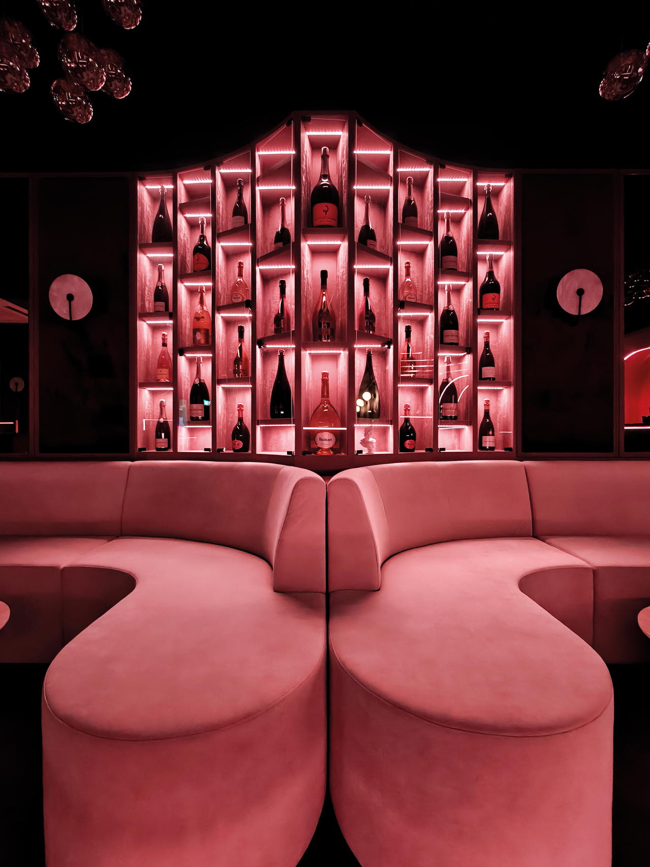 The champagne, great music, and plush seating enhance camaraderie and lively conversation (Credit: The Champagnery)