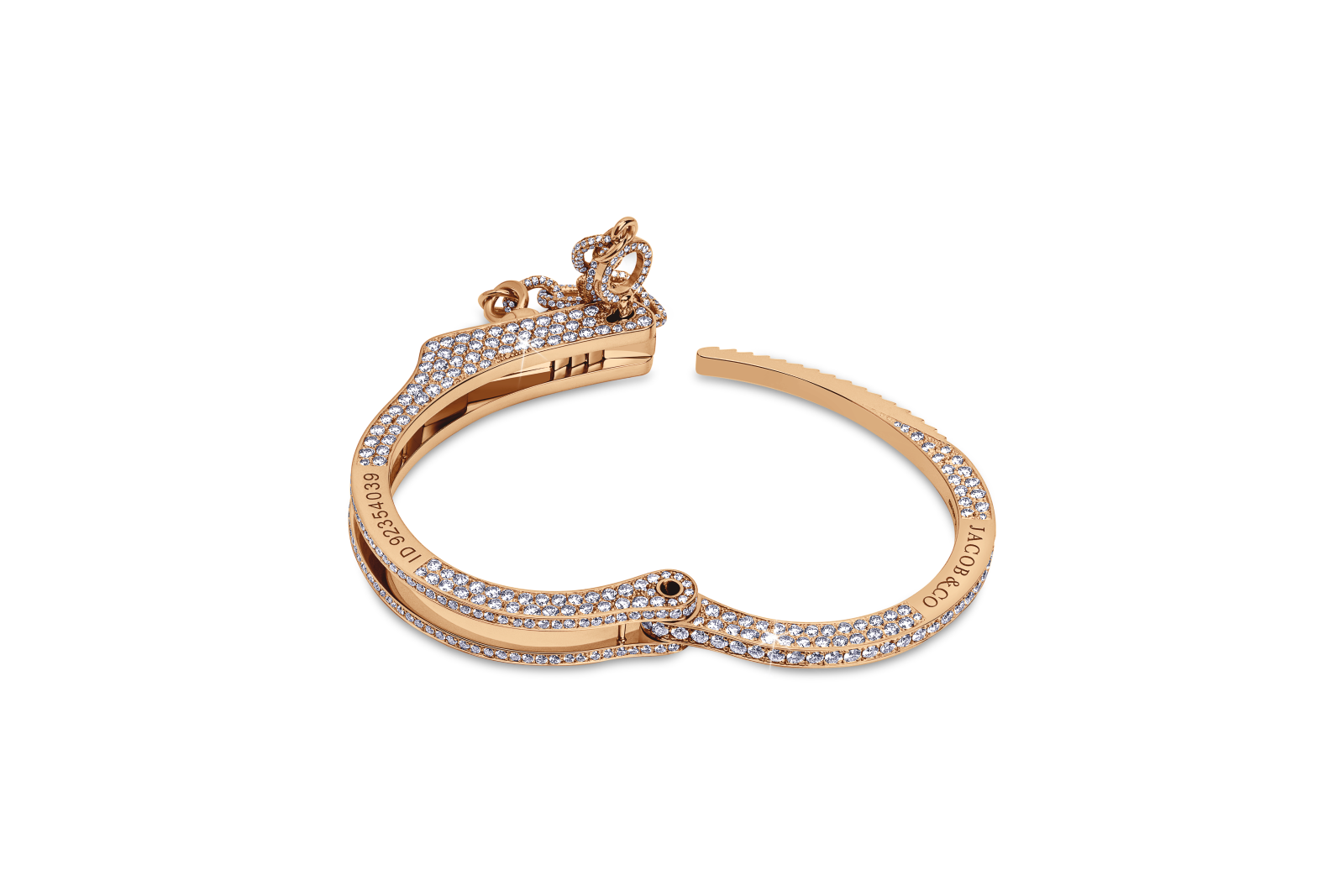 Jacob Co LOVE-LOCKDOWN-PAVE-BRACELET