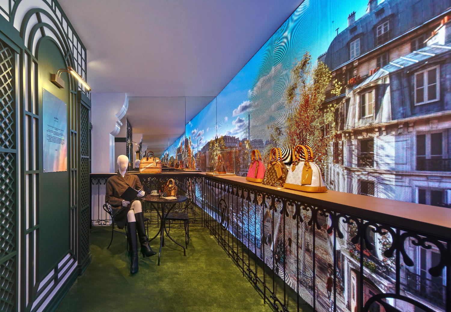 Alma Parisien Terrace at LV Hotel Bangkok (Credit: Louis Vuitton)