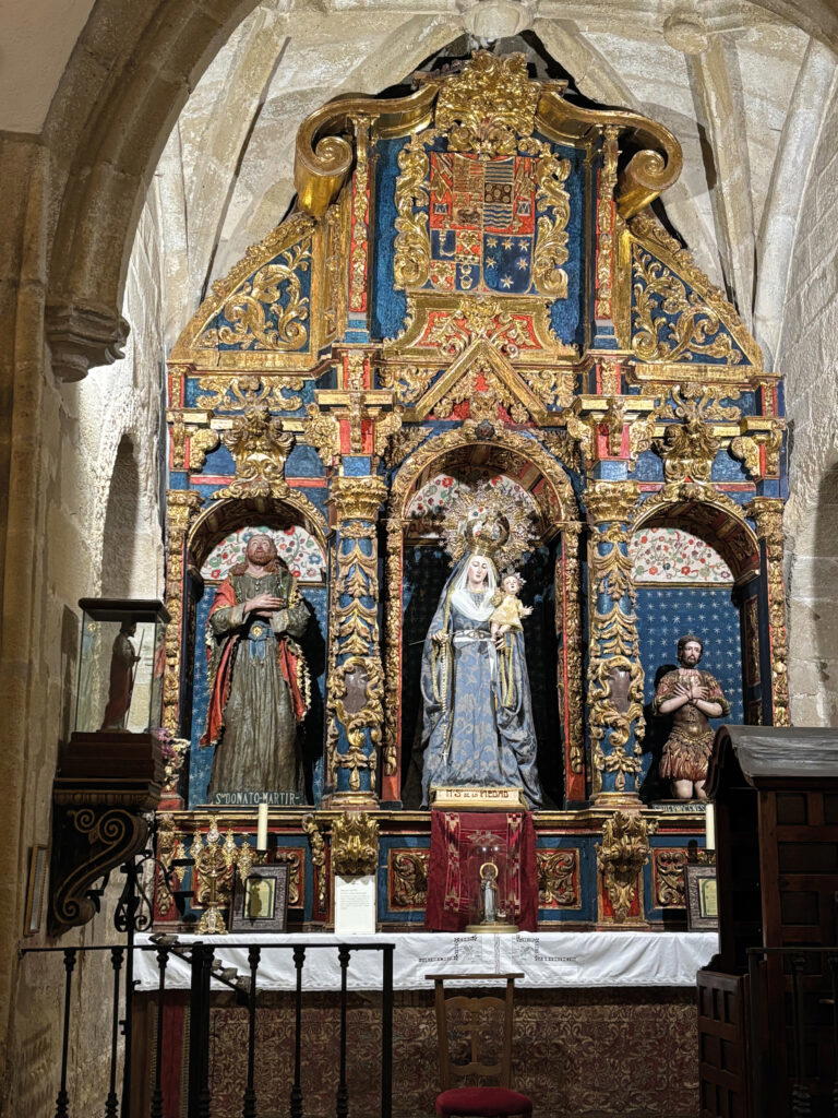 Inside the Church of San Martín de Tours in the Plaza Mayor, Trujillo (Credit: Kalpana Sunder)