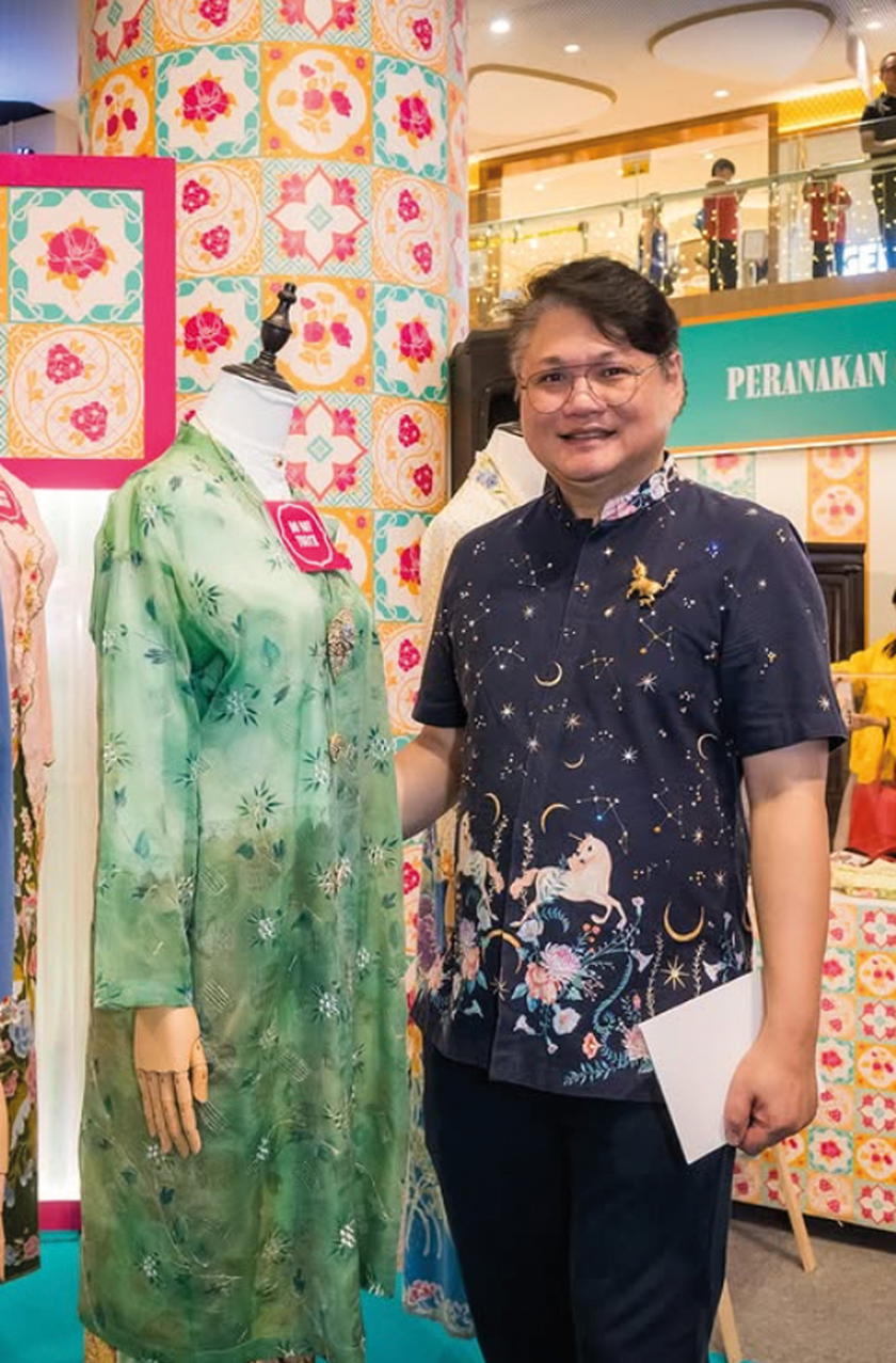 As Raymond Wong, co-owner of Rumah Kim Choo emphasises, the kebaya symbolises the way we live in Singapore (Credit: Jaems Chua )