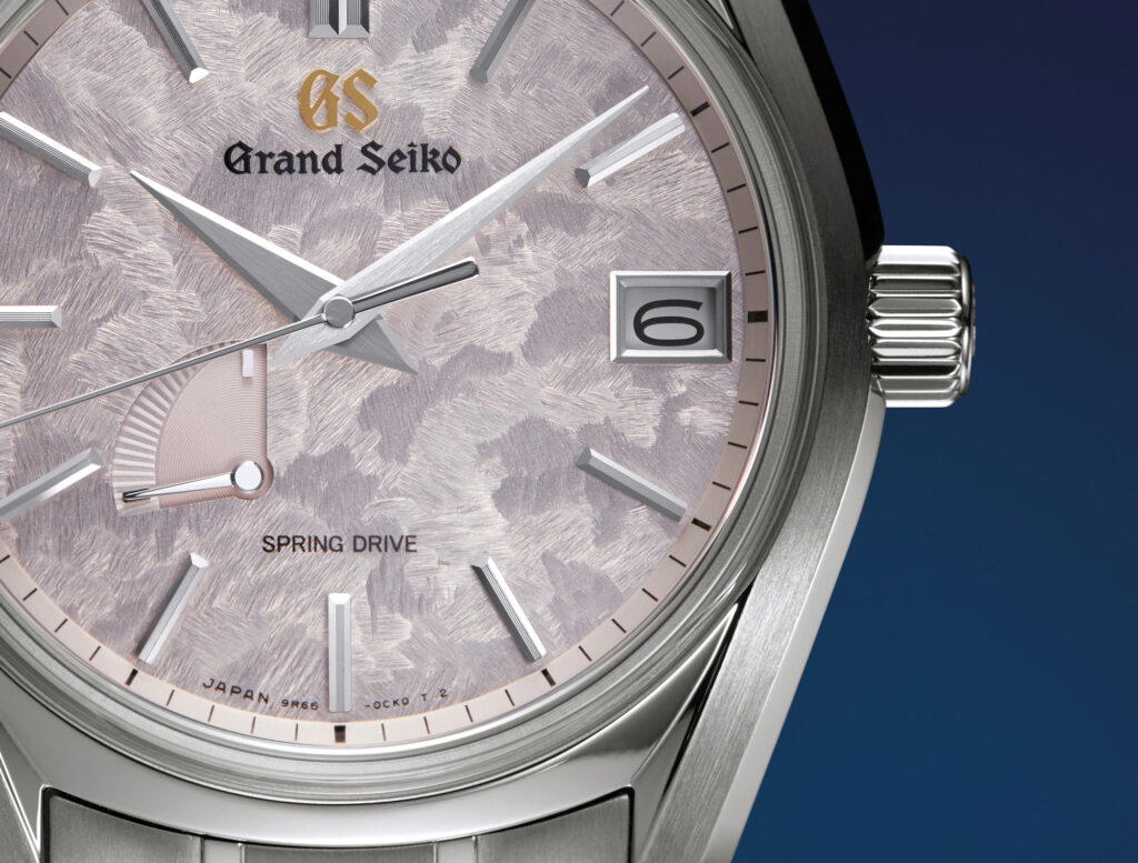 Grand Seiko’s SBGA413 is powered by the proprietary Spring Drive calibre 9R65 for three days’ power reserve (Credit: Grand Seiko)