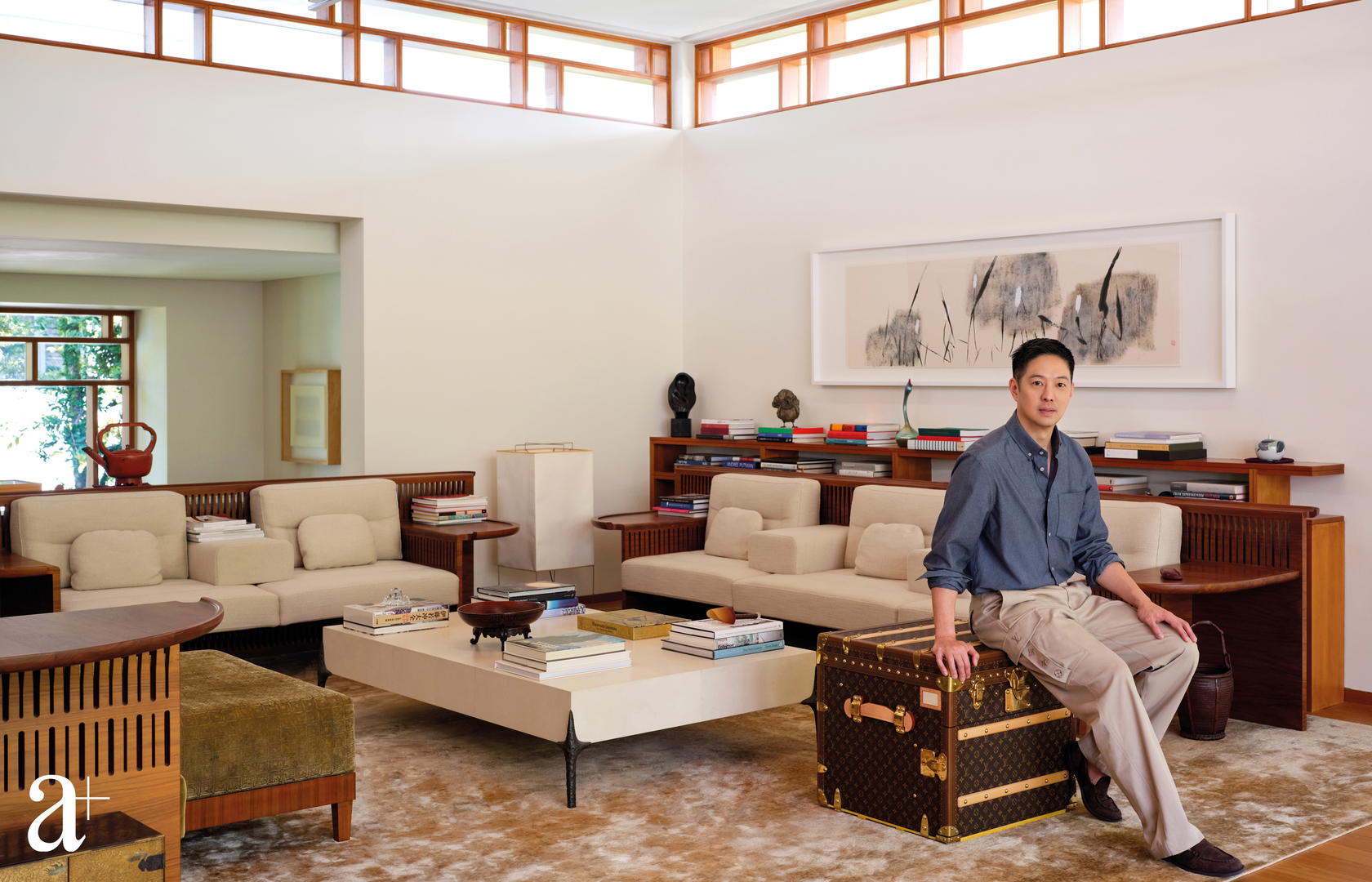 Cotton shirt and cargo pants, both from Louis Vuitton (Credit: Wee Khim)