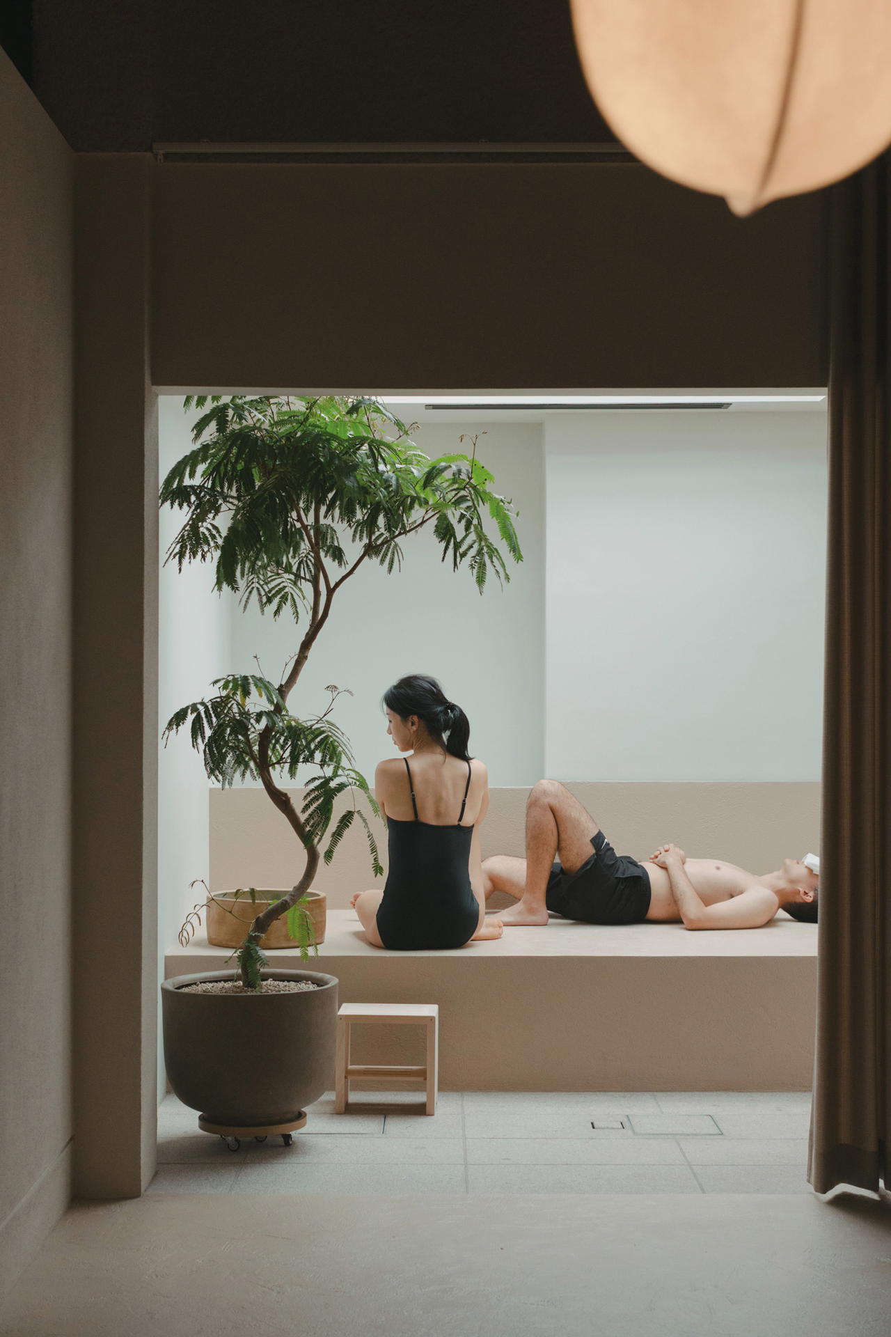 Relax at the Nordic-inspired hot lounge with shaved ice and body salt scrubs (Credit: Dawn Tan Xinning)