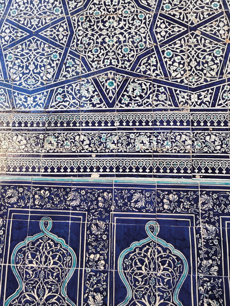 (From left) Inside the Tosh Hovli Palace, which was constructed between 1830 and 1838 for Khan Allakuli (Credit: Kalpana Sundar)