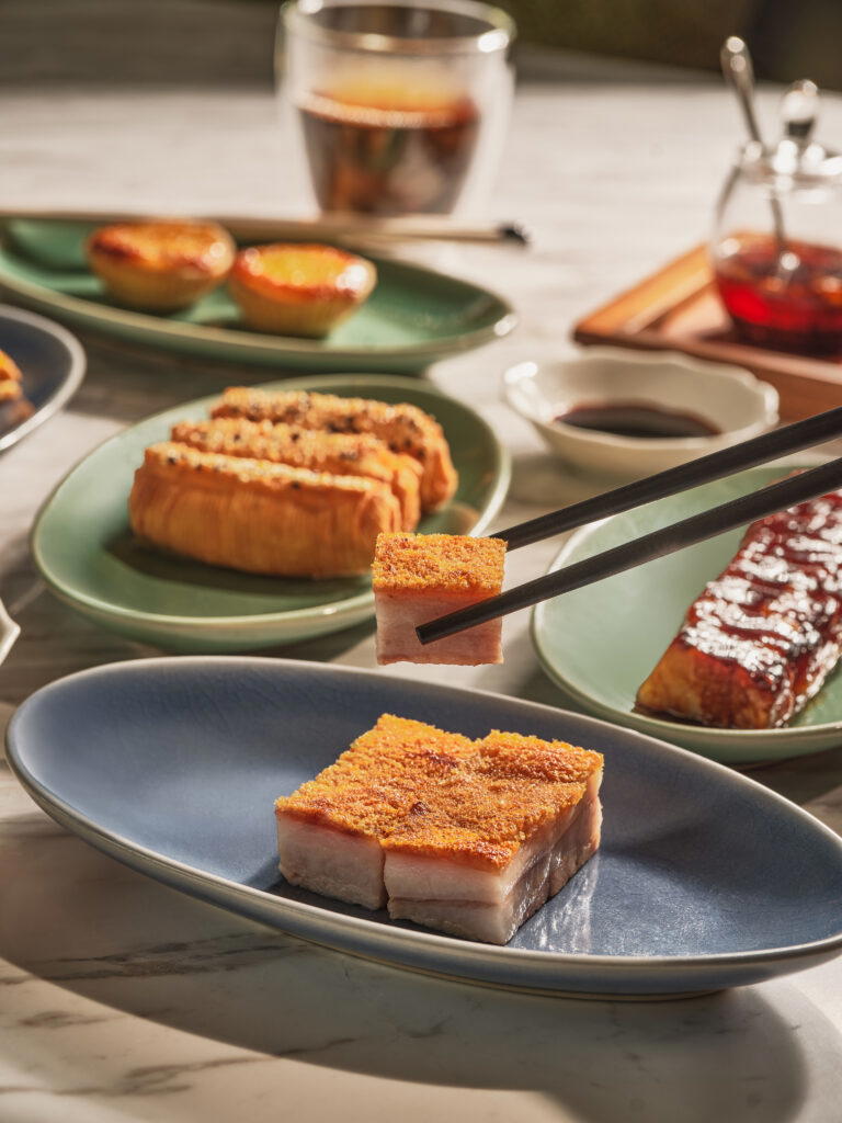 Favourites like roasted pork belly and other dim sum dishes feature on the menu (Credit: Andaz)
