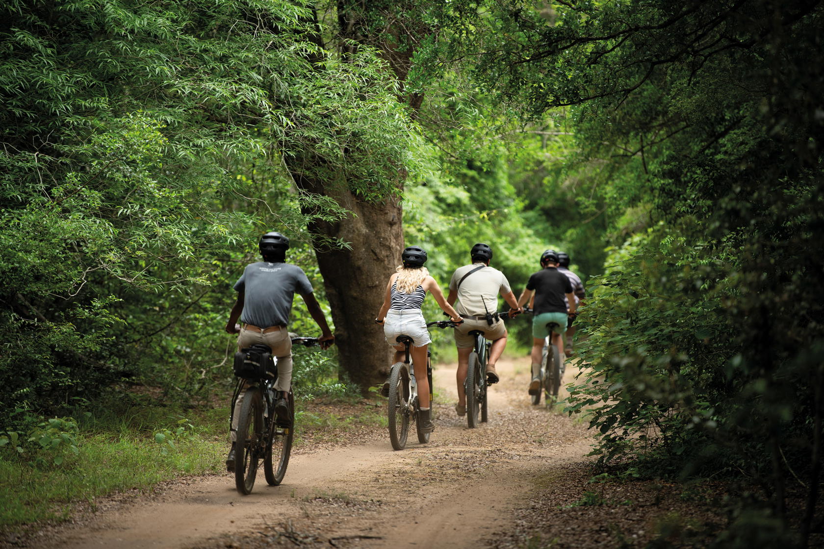 Proceeds from the new e-bike trails support local projects (Credit: andBeyond)