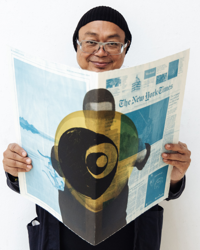 Rirkrit Tiravanija’s works provoke viewers to “say yes” and take on the unknown and its possibilities (Credit: STPI)