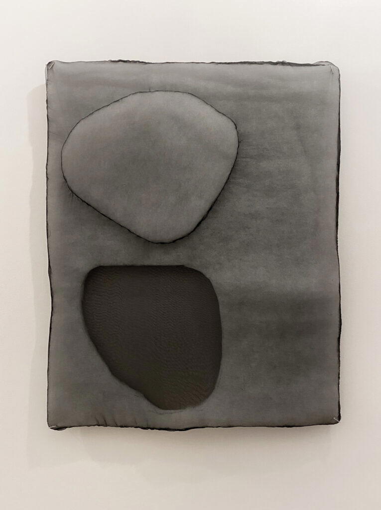 Sookoon Ang, ‘Hard Core Soft’, 2020; silk, polyester batting, 65cm x 55cm x 2.5cm (Credit: Cuturi Gallery)