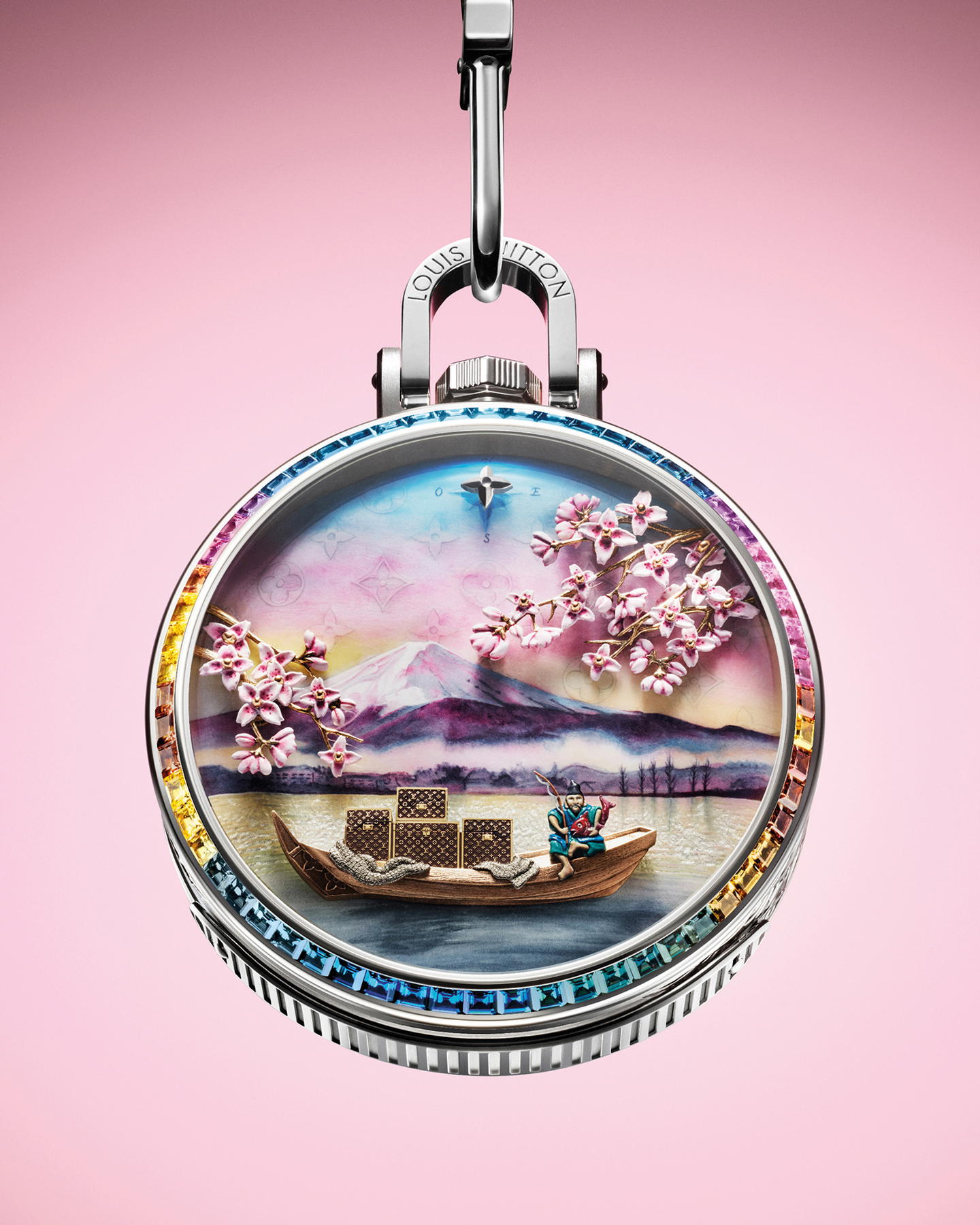 The Louis Vuitton Escale Au Mont Fuji Pocket Watch Is An Ode To