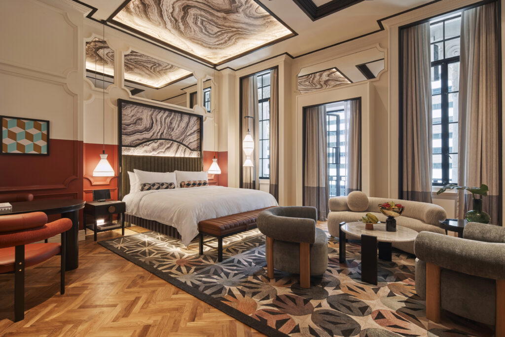 Pup Yeah! includes the use of a capacious room (Credit: QT Singapore)