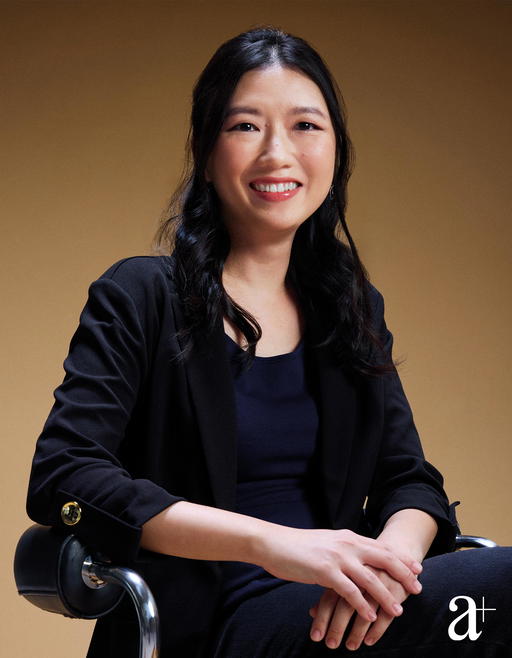 Dr Doreen Yong helps to build the tiny materials that allow computer chips to function better (Credit: Mun Kong. )