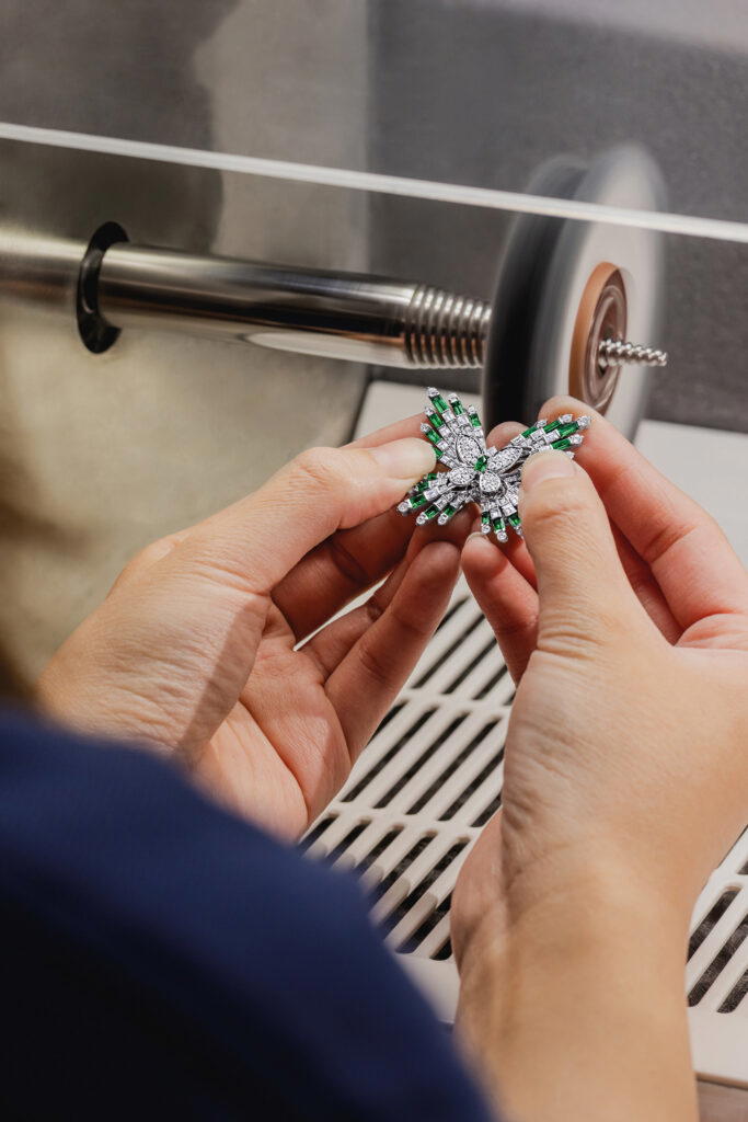 Cutters and polishers at Graff bring each gem to life with dexterity, precision, and patience (Credit: Graff)