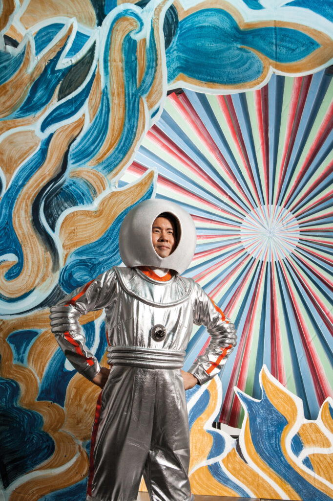 ‘Ascent to Heavenly Palace IV’, 2015; archival digital print, 165cm x 110cm, Edition of 2 + 1 A.P (Credit: Ming Wong, Courtesy of Ota Fine Arts
Singapore/Shanghai/Tokyo)
