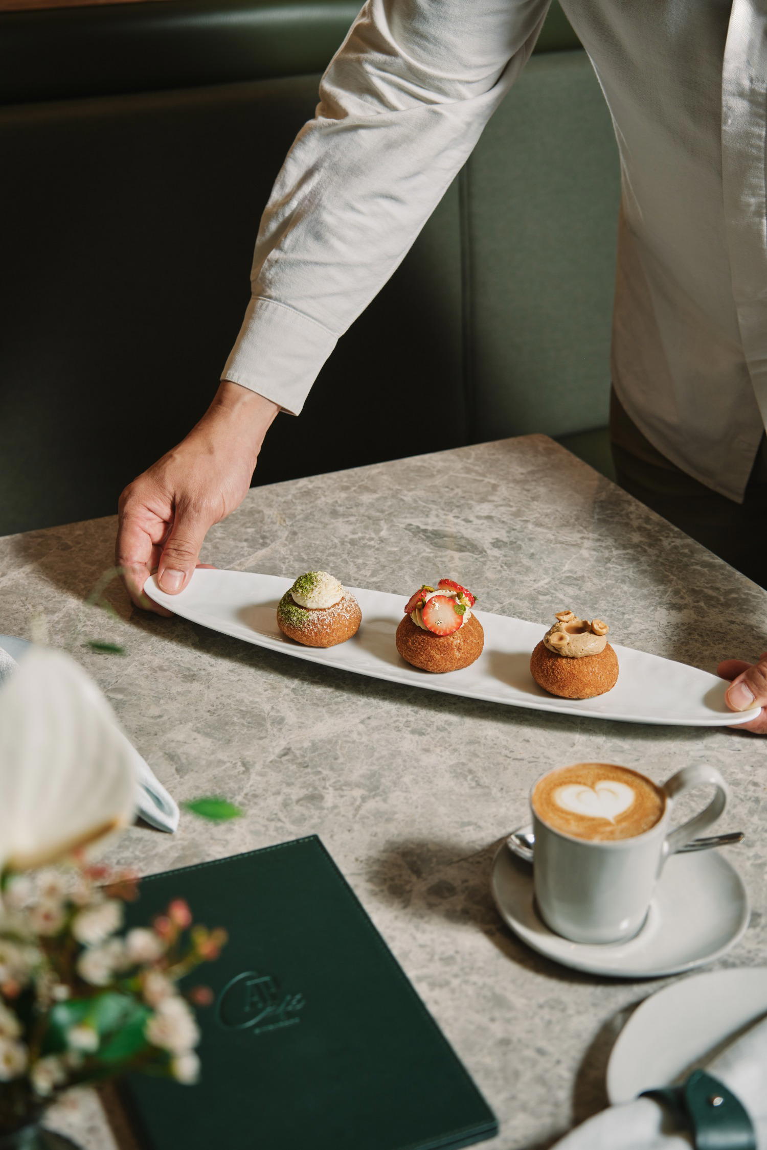Signature Mini Choux Assortment (Credit: AP Cafe)