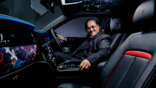 In the words of Cyril Kongo: “I don’t even call it a car. For me, it’s an art installation.” (Credit: Rolls-Royce )