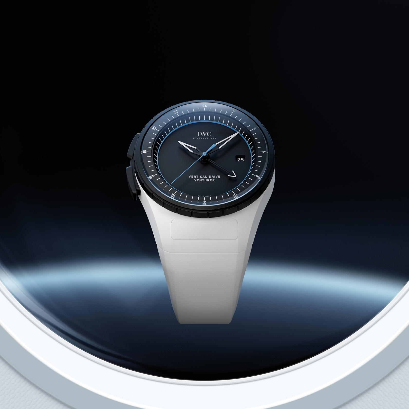 IWC Pilot’s Venturer Vertical Drive is certified for human spaceflight (Credit: IWC)