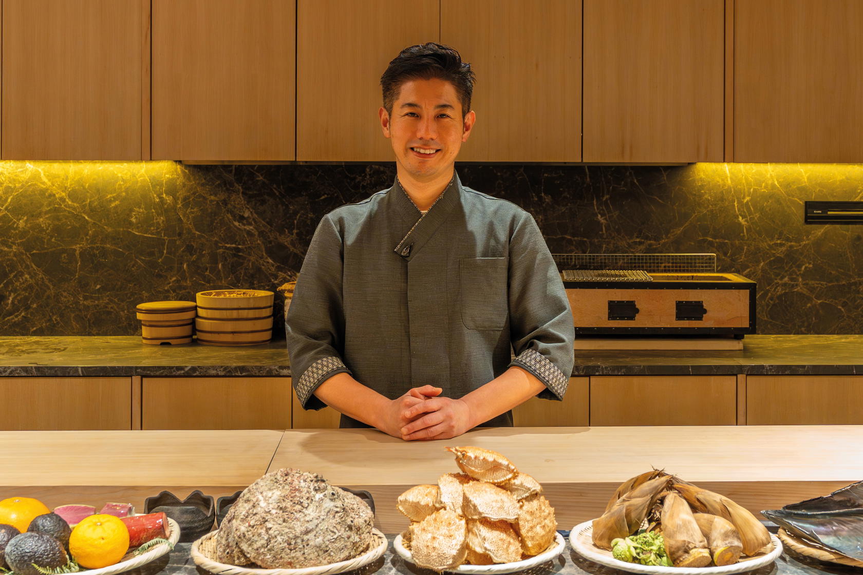Head Chef Mitsutaka Sakamoto (Credit: Jiin Omakase)