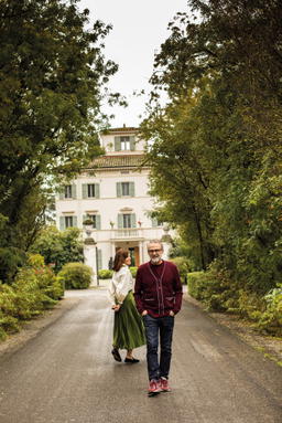 Lara Gilmore and Massimo Bottura of Casa Maria Luigia, which earned three Michelin Keys in 2024 (Credit: Letizia Cigliutti)