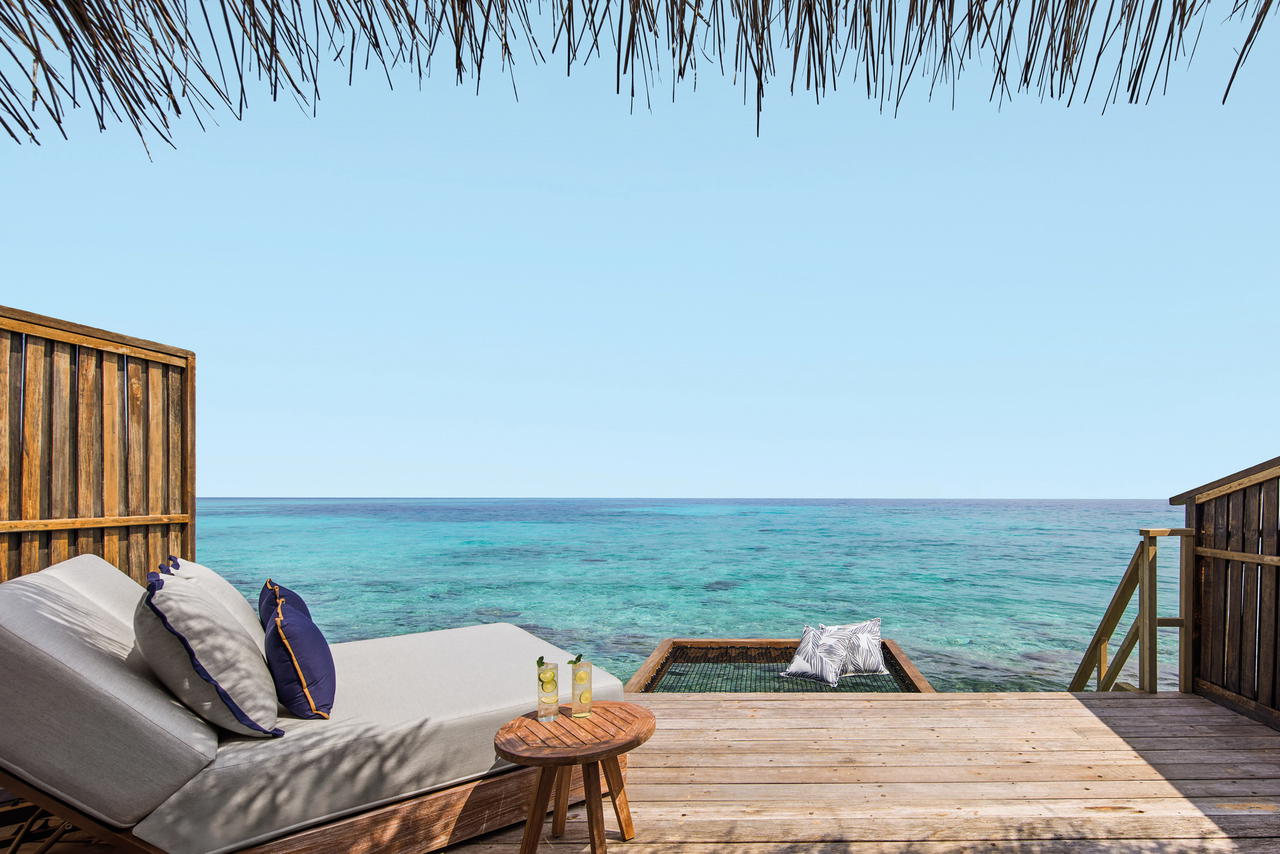 Cool off in the deep blue (Credit: NH Collection Maldives Reethi Resort )
