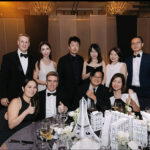 (Standing): Ken Tonkinson, Lynn Tan, Liu Xuan, Yu Anni, Katherine Fu, and Wang Shuai; (seated): Sabrina Ledingham; Mark Ledingham, Matt Zhang, and Joy Low