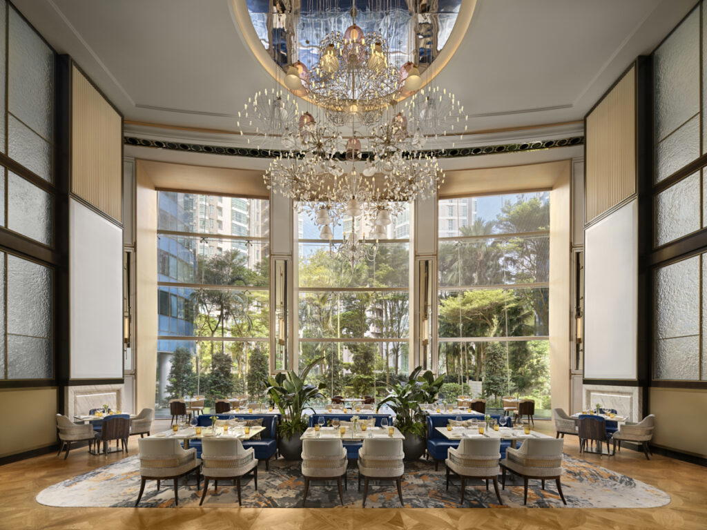The main dining hall of the newly-opened Sophia (Credit: The St Regis Singapore)