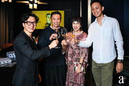Victor Choy, Xander Lim, Wanling Duh, and Kenneth Chang at a+ Secret Session at K Cellars