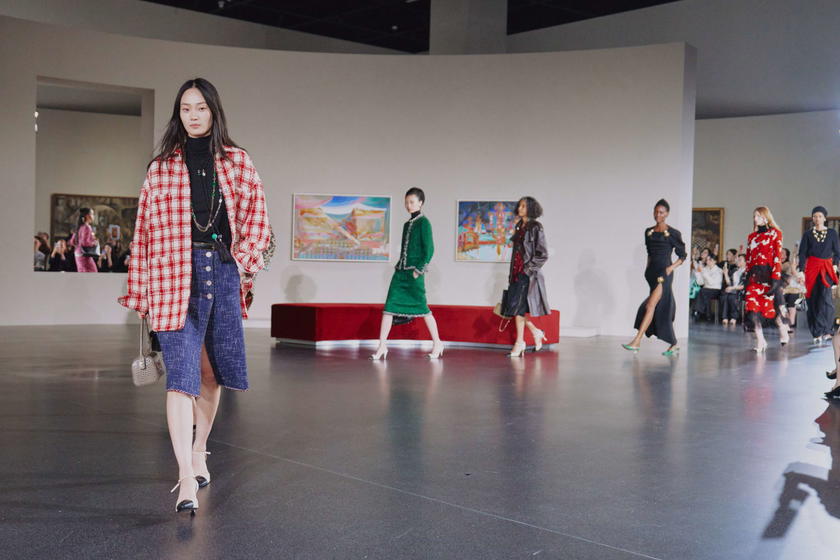 Chanel’s reprise of its Métiers d’Art 2026 show unfolded at the Centre Pompidou Hanwha in Seoul (Credit: Chanel)