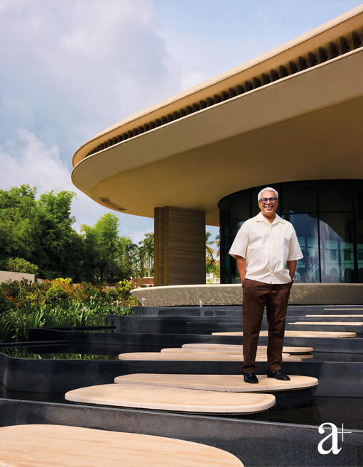 Faizal Kottikollon recently launched Tulah Clinical Wellness, a luxury wellness sanctuary that bridges traditional medicine with preventative science through highly personalised wellness and longevity programmes (Credit: Mun Kong. )