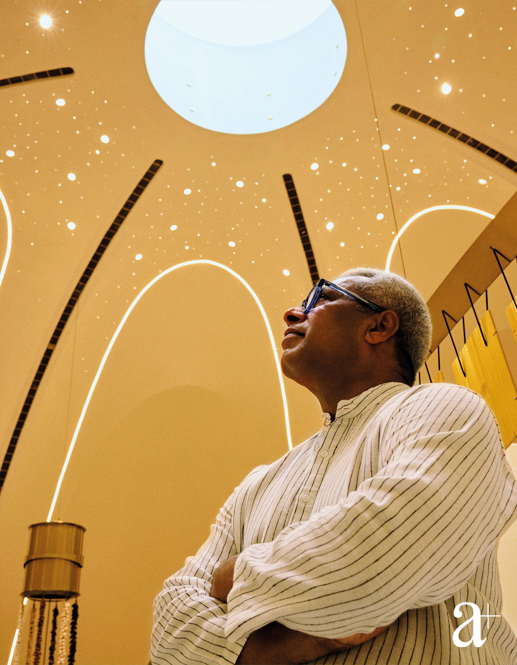 Faizal worked with prominent music composer A.R. Rahman, Auroville’s Svaram Sound Experience, and the JHALAA ensemble to create the world’s largest sound-healing dome (Credit: Mun Kong)