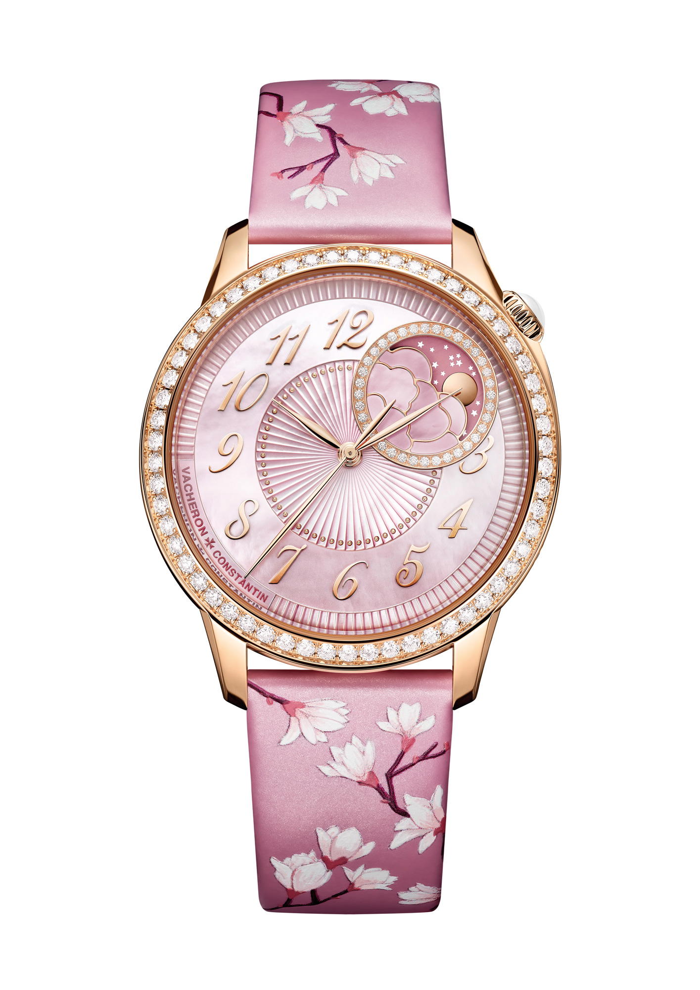 Vacheron Constantin Egerie Moon Phase Spring Blossom (Credit: Vacheron Constantin)